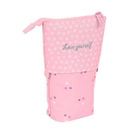 Estuche Cubilete Safta Love Yourself Rosa (8 x 19 x 6 cm) Estuche Cubilete Safta Love Yourself Rosa (8 x 19 x 6 cm)