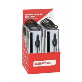 Exp. 10 pcs. compas escolar con lapiz safta 10,5x14x10cm Precio: 18.345173. SKU: B1JP5W4N4X