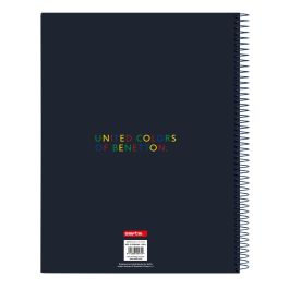 Libreta Benetton Sixties Azul marino A4 (120 Hojas) Libreta Benetton Sixties Azul marino A4 (120 Hojas)