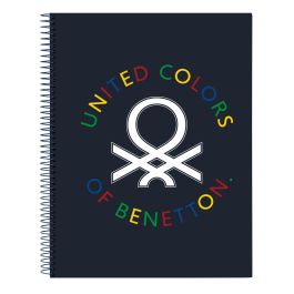 Libreta Benetton Sixties Azul marino A4 (120 Hojas) Libreta Benetton Sixties Azul marino A4 (120 Hojas)