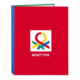 Carpeta de anillas Benetton Pop Gris A4 (26.5 x 33 x 4 cm) Precio: 5.50000055. SKU: S4308037