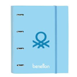 Carpeta de anillas Benetton Sequins Azul claro (27 x 32 x 3.5 cm) Precio: 11.94999993. SKU: S4308248
