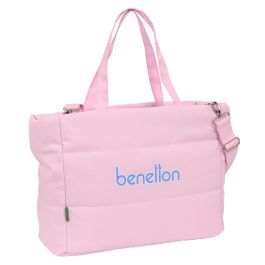 Maletín para Portátil Benetton Pink Rosa claro (54 x 31 x 17 cm) Precio: 24.95000035. SKU: S4308239