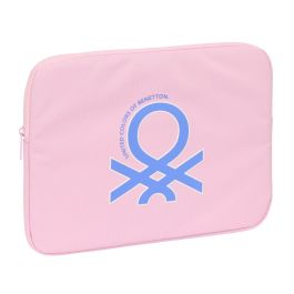 Funda para Portátil Benetton Pink Rosa (34 x 25 x 2 cm) Precio: 11.94999993. SKU: S4308246