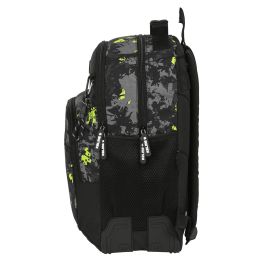 Mochila Escolar Kelme Jungle Negro Gris Lima (32 x 42 x 15 cm) Mochila Escolar Kelme Jungle Negro Gris Lima (32 x 42 x 15 cm)