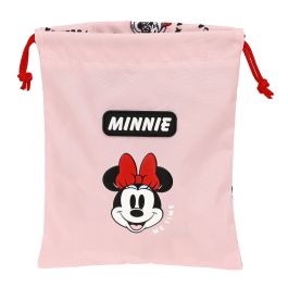 Bolsito de Merienda Minnie Mouse Me time Rosa