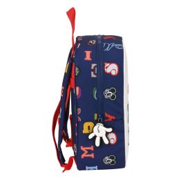 Mochila Infantil Mickey Mouse Clubhouse Only one Azul marino 22 x 27 x 10 cm