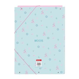 Carpeta Gomas Solapas Safta Folio Moos Garden