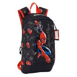 Mochila Casual Spider-Man Hero Negro Infantil 10 L 22 x 39 x 10 cm