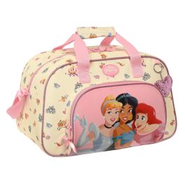 Bolsa de Deporte Princesses Disney Magical Beige Rosa (40 x 24 x 23 cm)