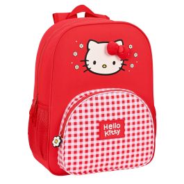 Mochila Escolar Hello Kitty Spring Rojo (33 x 42 x 14 cm) Precio: 20.9500005. SKU: S4307602