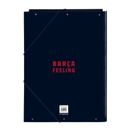 Carpeta Clasificadora F.C. Barcelona Azul marino A4