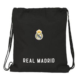 Bolsa Mochila con Cuerdas Real Madrid C.F. Negro (35 x 40 x 1 cm)