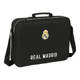 Cartera Escolar Real Madrid C.F. Corporativa Negro (38 x 28 x 6 cm)