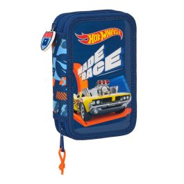 Estuche Escolar con Accesorios Hot Wheels Speed club Naranja Azul marino 12.5 x 19.5 x 4 cm (28 piezas) Precio: 20.50000029. SKU: S4307774