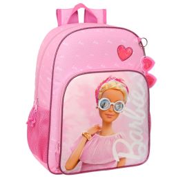 Mochila Escolar Barbie Girl Rosa 33 x 42 x 14 cm