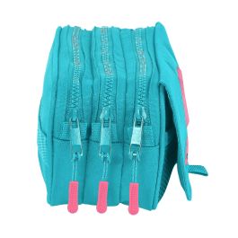 Bolso Escolar Portatodo Safta Triple Cremallera Munich Basics 100x215X80 mm Bolso Escolar Portatodo Safta Triple Cremallera Munich Basics 100x215X80 mm