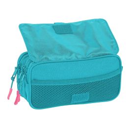 Bolso Escolar Portatodo Safta Triple Cremallera Munich Basics 100x215X80 mm Bolso Escolar Portatodo Safta Triple Cremallera Munich Basics 100x215X80 mm