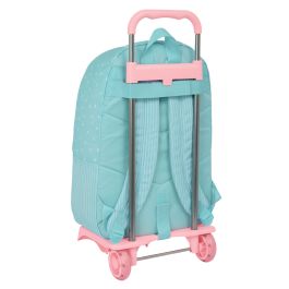 Mochila Safta Mod. 876 Con Carro 905 Reciclada Moos Butterflies 140x300X460 mm