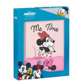 Set de Papelería Minnie Mouse Loving Rosa A4 3 Piezas