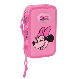 Plumier Doble Minnie Mouse Loving Rosa 12.5 x 19.5 x 4 cm (28 piezas) Precio: 22.94999982. SKU: B1HT3LJRC7