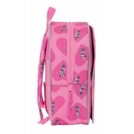 Mochila guarderia adaptable carro intercambi minnie mouse loving 22x27x10 cm Mochila guarderia adaptable carro intercambi minnie mouse loving 22x27x10 cm