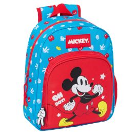 Mochila Escolar Mickey Mouse Clubhouse Fantastic Azul Rojo 28 x 34 x 10 cm Precio: 27.50000033. SKU: B1H963B72V