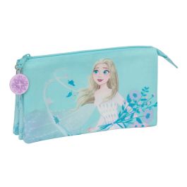 Portatodo Triple Frozen Hello spring Azul claro 22 x 12 x 3 cm Precio: 13.95000046. SKU: B1KCKAXVAT