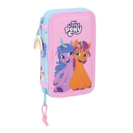 Plumier Doble My Little Pony Wild & free Azul Rosa 12.5 x 19.5 x 4 cm (28 piezas) Precio: 21.95000016. SKU: B13JRRB548