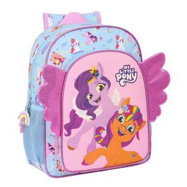 Mochila Escolar My Little Pony Wild & free 32 x 38 x 12 cm Azul Rosa Precio: 35.95000024. SKU: B14ZZDZ765