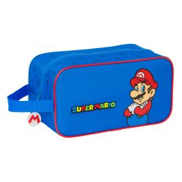 Zapatillero de Viaje Super Mario Play Azul Rojo 29 x 15 x 14 cm