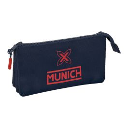 Portatodo Triple Munich Flash Azul marino 22 x 12 x 3 cm Precio: 14.95000012. SKU: B1GKLQ3WZE