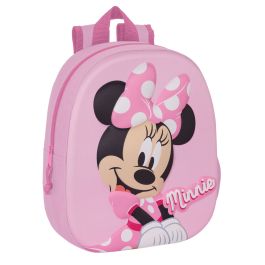 Mochila Escolar Minnie Mouse 3D Rosa 27 x 33 x 10 cm Precio: 12.50000059. SKU: B13HA4Y2HN