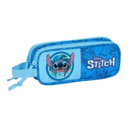 Estuche Escolar Stitch Doble cremallera Azul 21 x 8 x 6 cm Precio: 13.95000046. SKU: B17GR4FSDE