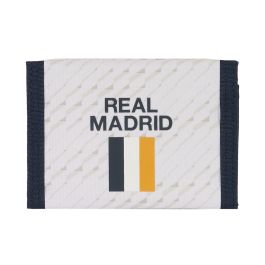 Cartera Real Madrid C.F. Blanco 12.5 x 9.5 x 1 cm
