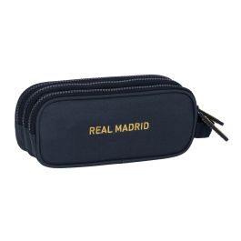 Portatodo Doble Real Madrid C.F. Azul marino 21 x 8.5 x 7 cm