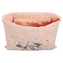 Bolsa Mochila con Cuerdas Minnie Mouse Baby 26 x 34 x 1 cm