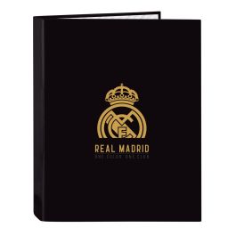 Carpeta de anillas Real Madrid C.F. Negro A4 26.5 x 33 x 4 cm Precio: 9.9499994. SKU: B14FZXTWPS