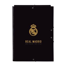 Carpeta Real Madrid C.F. Negro A4