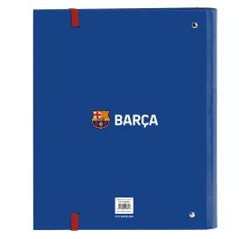 Carpeta de anillas F.C. Barcelona Azul Granate 27 x 32 x 3.5 cm