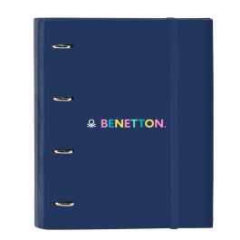 Carpeta de anillas Benetton Cool Azul marino 27 x 32 x 3.5 cm Precio: 20.9500005. SKU: B15ALBEQ4J