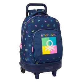 Mochila Escolar Benetton Cool Azul marino 33 x 45 x 22 cm Precio: 36.49999969. SKU: B18F28GXYL