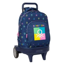 Mochila Escolar Benetton Cool Azul marino 33 x 45 x 22 cm Precio: 44.164999624900005. SKU: B192RT7Q2W