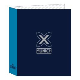 Carpeta de anillas Munich Nautic Azul marino A4 27 x 33 x 6 cm Precio: 6.9900006. SKU: B12MR6FYC7