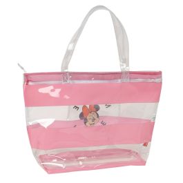 Bolsa Shopping Safta Minnie Mouse Beach 350x540x170 mm