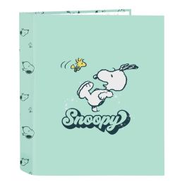 Carpeta de anillas Snoopy Groovy Verde A4 27 x 33 x 6 cm Precio: 12.94999959. SKU: B1AEDWDRBB
