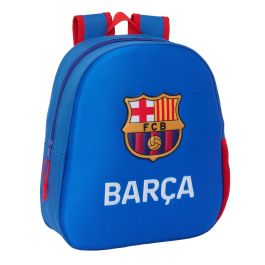 Mochila Escolar F.C. Barcelona Azul marino 27 x 33 x 10 cm