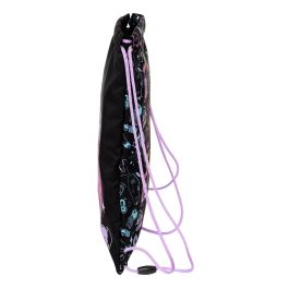 Bolsa Mochila con Cuerdas Monster High Negro 26 x 34 x 1 cm