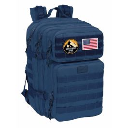 Mochila militar portatil 15,6'' safta basic "marino" 30x48x23cm Precio: 68.97375100000001. SKU: B1HFWT9K95