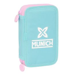 Plumier Doble Munich Heaven Azul cielo 12.5 x 19.5 x 4 cm 28 piezas Precio: 19.49999942. SKU: B1KCD4ZHSM